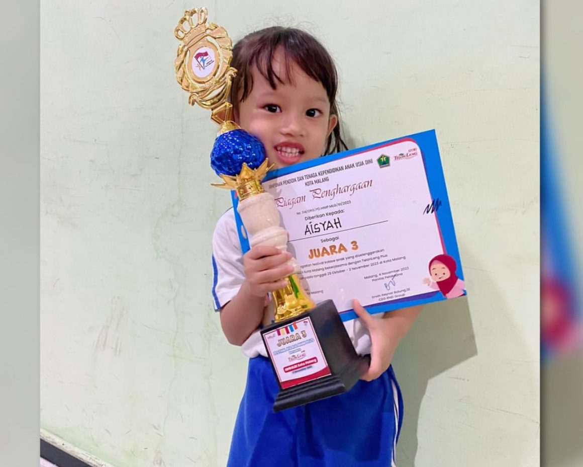 AISYAH – JUARA 3 – LOMBA KOLASE