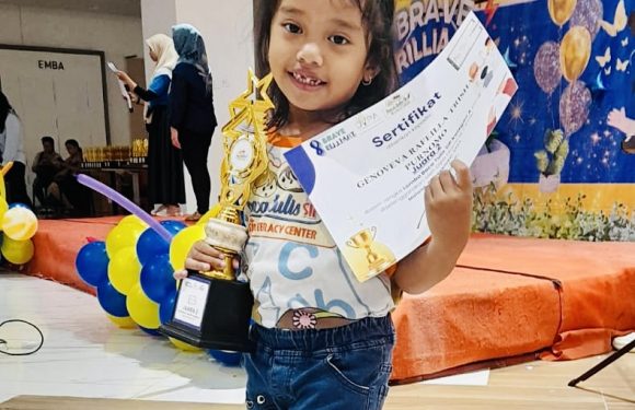 TRISHA – JUARA 2 – LOMBA BACA TULIS